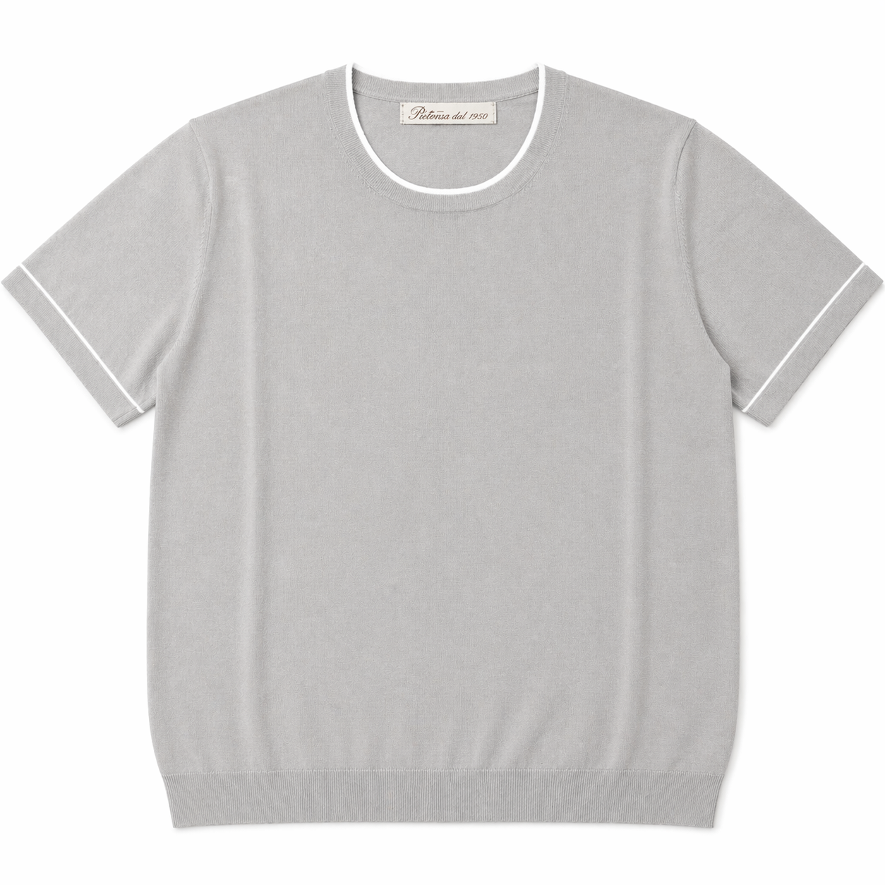 Girocollo contrasto Extrafine