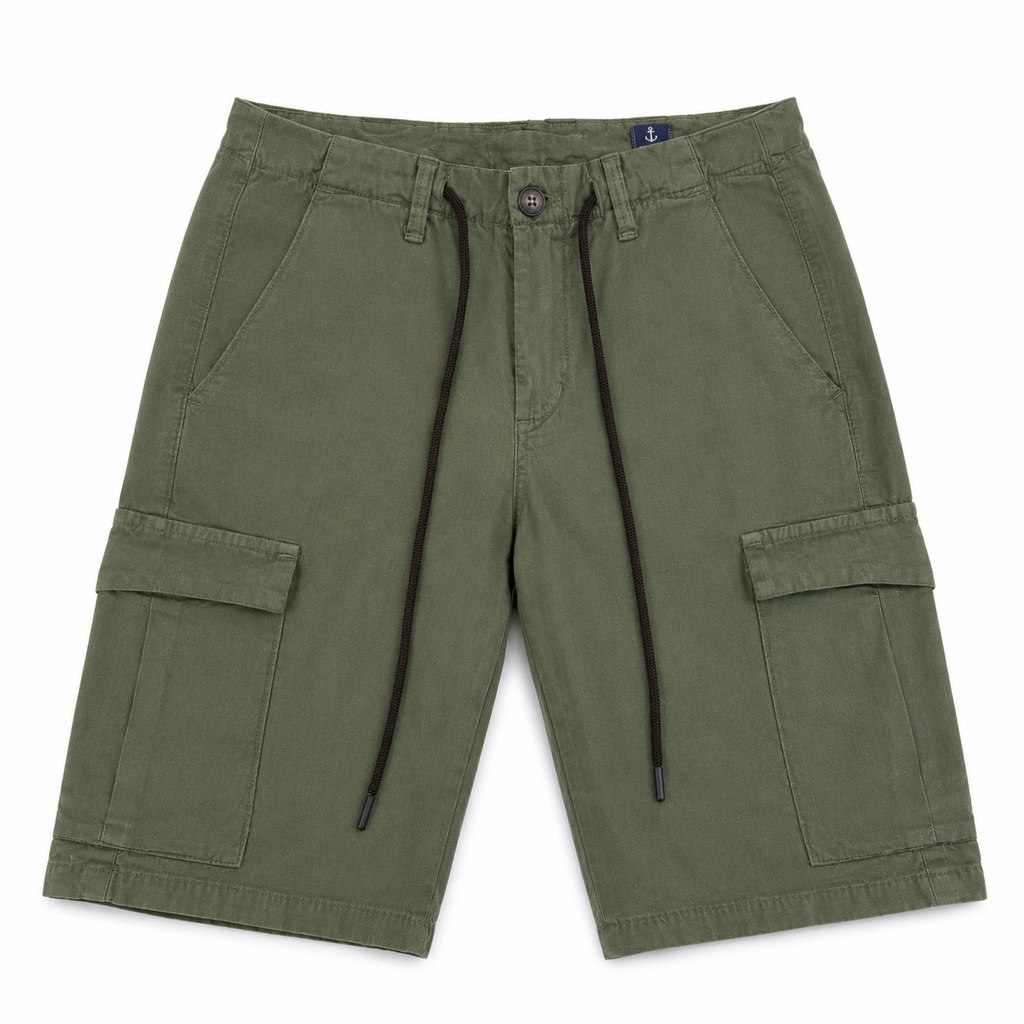 Pantaloncini bermuda a tinta unica