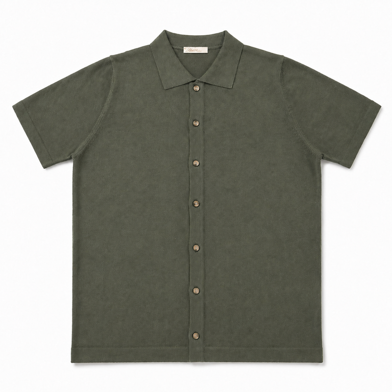 Polo Camicia (Cotone)