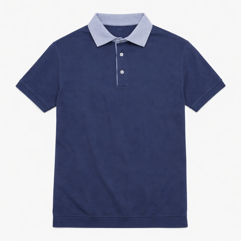 Polo Piquet Collo Camicia